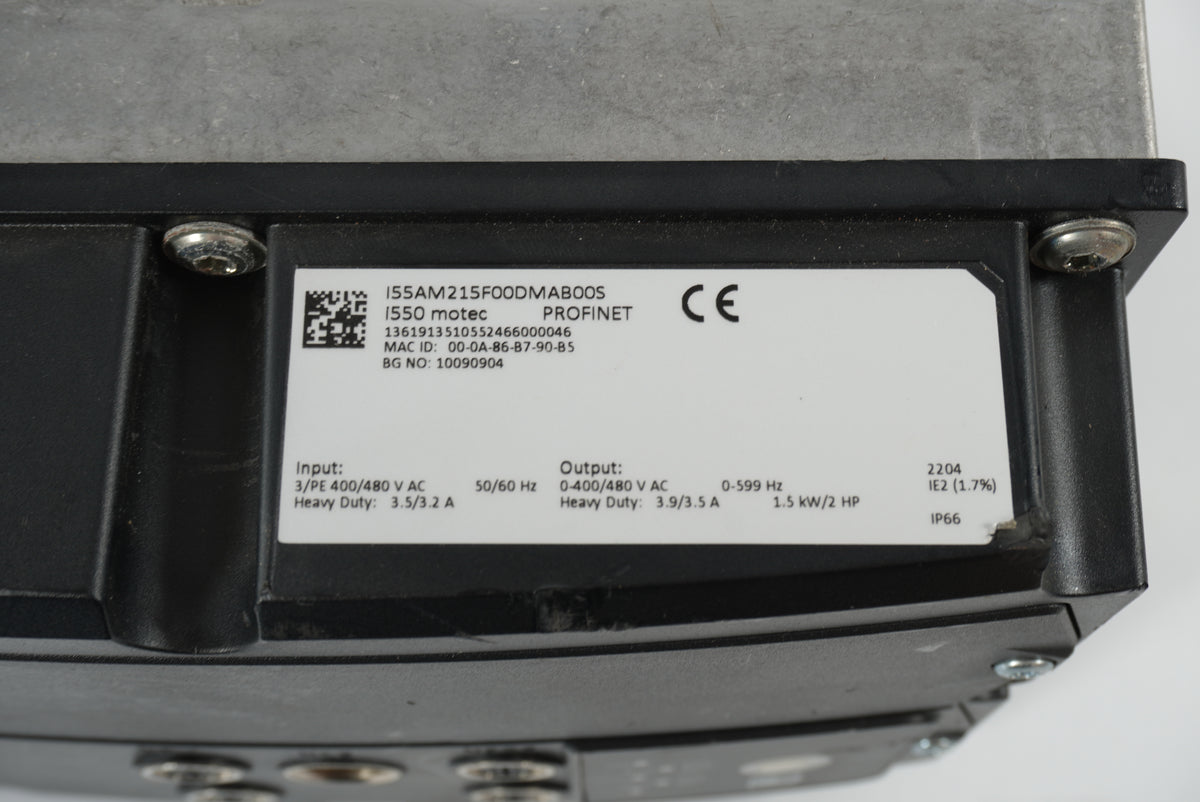 Beumer Group HPS 90 1100 27 3-Phase Y Motor W: I55AM215F00DMAB00S