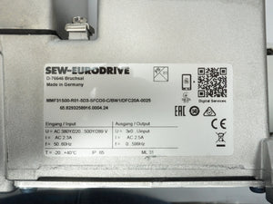 SEW Eurodrive MMF31S00-R01-5D3-SFCO0-C/BW1/DFC20A-0025 Frequency Inverter