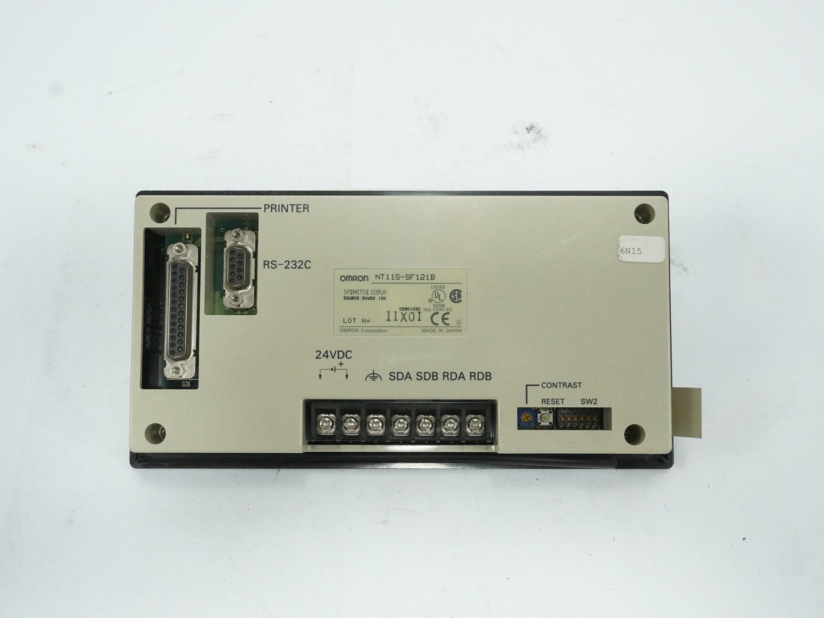 Omron NT11S-SF121B Interactive display 24 VDC 10 W
