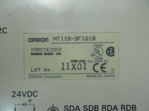 Omron NT11S-SF121B Interactive display 24 VDC 10 W