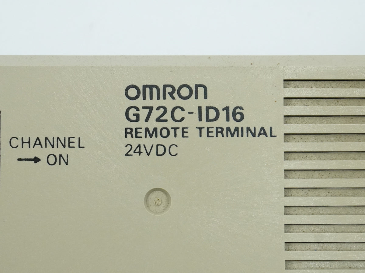 Omron G72C-ID16 Remote Terminal 24VDC