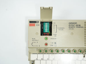 Omron G72C-ID16 Remote Terminal 24VDC
