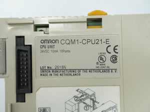 Omron CQM1-CPU21-E CPU Unit