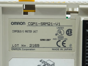 Omron CQM1-SRM21-V1 Compobus Master Unit