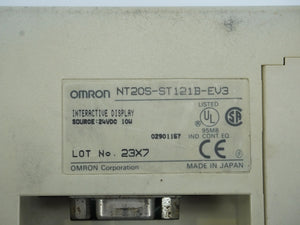 Omron NT20S-ST121B-EV3 Interactive Display