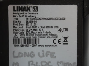 Linak 362270-00 Linear Actuator Long Life BLDC Motor