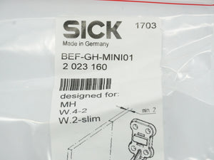 Sick 2023160 Mounting Bracket BEF-GH-MINI01 for MH / W.4-2 / W.2-slim