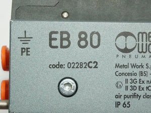 METAL WORK PNEUMATIC 08008200518020000 EB 80 PL 18 POS Electro-Pneumatic System