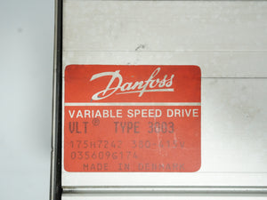 Danfoss 175H7242 VLT Variable Speed Drive TYPE 3003