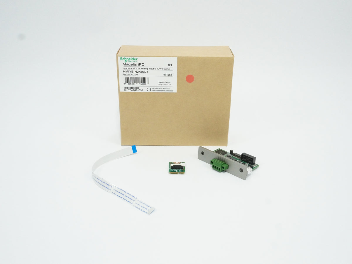 Schneider Electric HMIYBIN2AIM21 Magelis iPC Interface M.2 2x Analog Input
