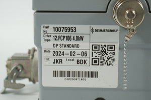 Danfoss 134X1920 VLT DriveMotor FCP106N4K0T4C66H1FSXXA00 W: 12.FCP106