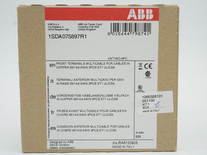 Abb 1SDA075897R1 KXT1MC-3PC Front Terminals Multicable
