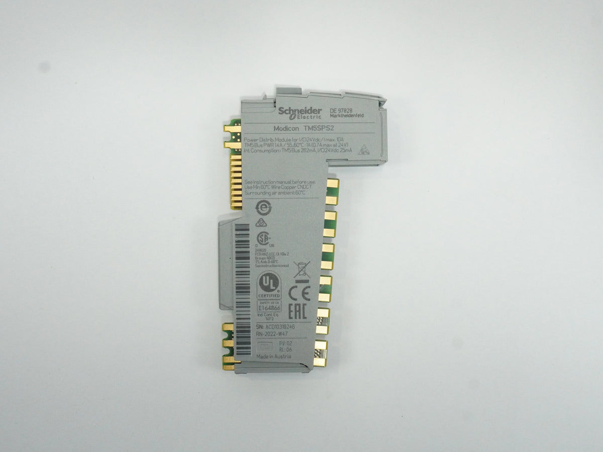 Schneider Electric TM5SPS2 Modicon Power Distribution Module 24Vdc Bus PS Grey