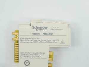 Schneider Electric TM5SDI4D Modicon 4DI 24Vdc Sink 3-wire Digital Input Module