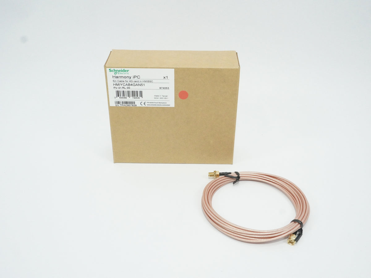 Schneider Electric HMIYCAB4GAN51 Harmony iPC 5m Cable for 4G card in HMIBSC