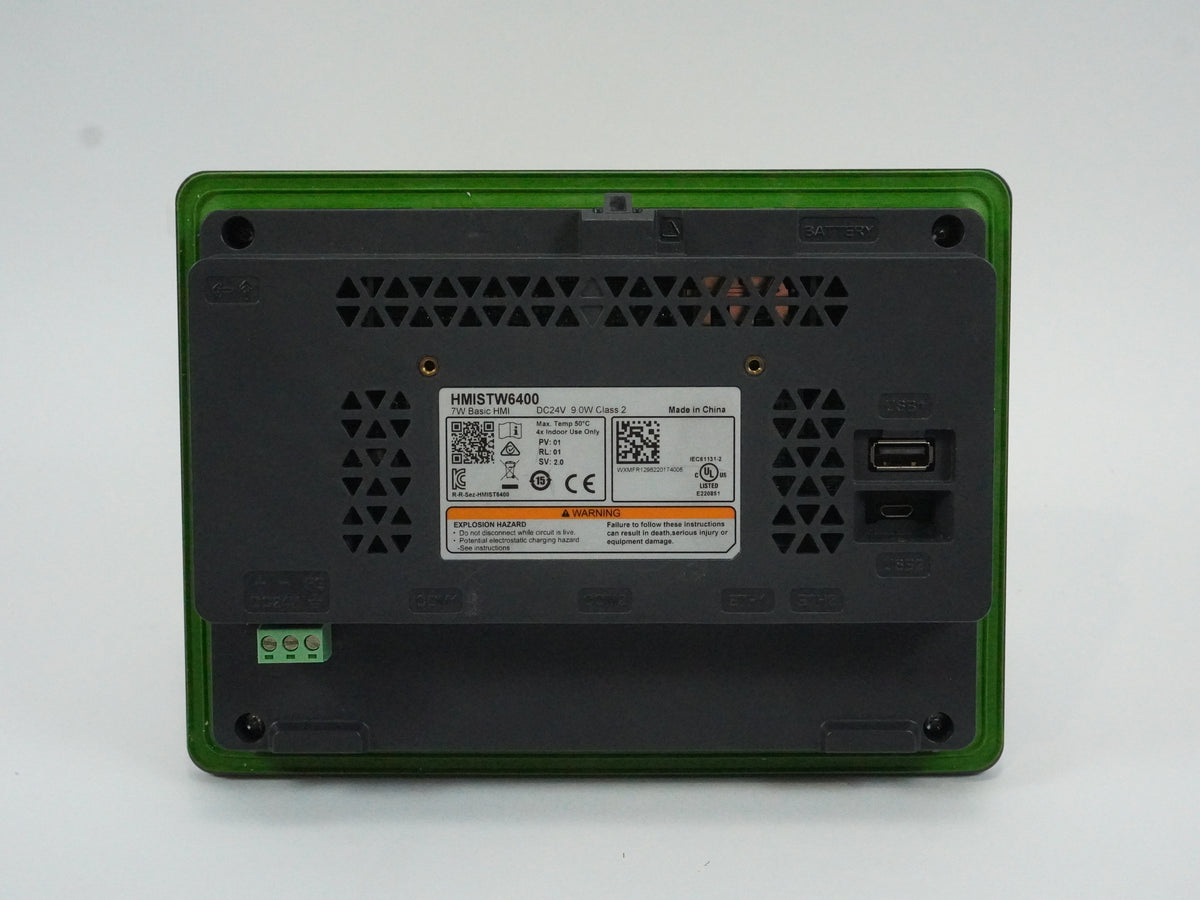 Schneider Electric HMISTW6400 HMISTW6400 7" Wide Color Touch Screen HMI