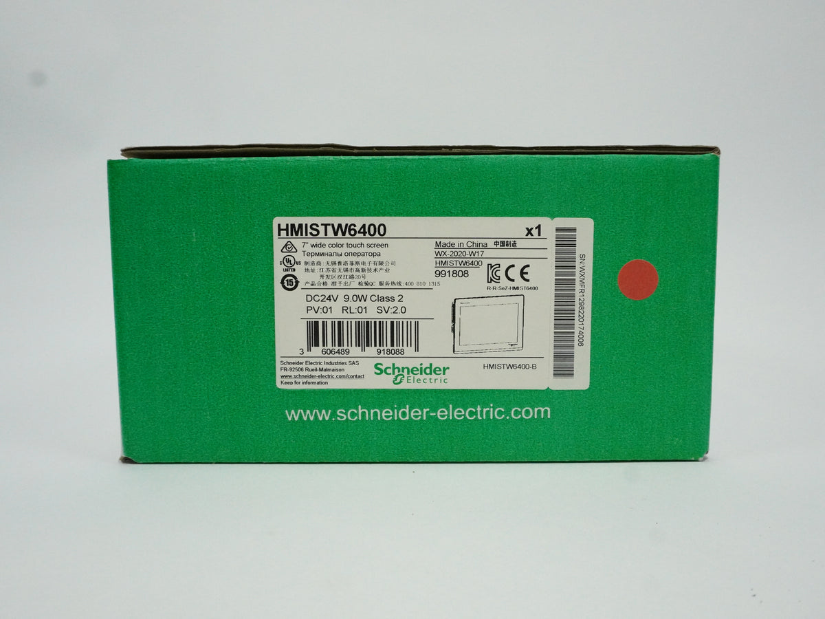 Schneider Electric HMISTW6400 HMISTW6400 7" Wide Color Touch Screen HMI