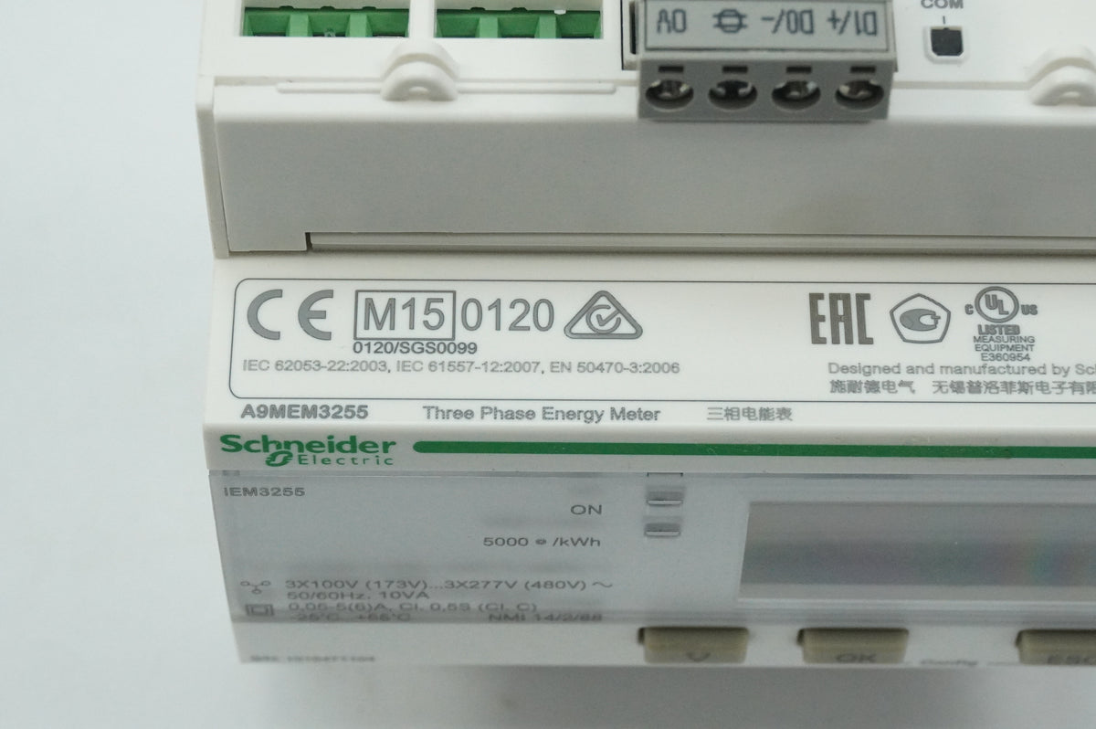 Schneider Electric A9MEM3255 IEM3255 Three Phase Energy Meter