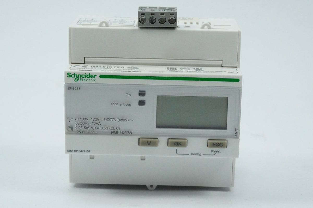 Schneider Electric A9MEM3255 IEM3255 Three Phase Energy Meter