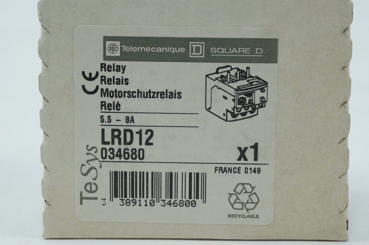 Telemecanique LRD12 LRD12 Thermal Overload Relay