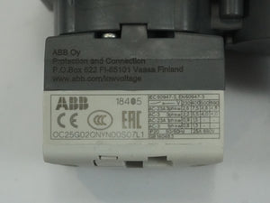 Abb 1SCA150589R1001 Cam Switch OC25G02QNYN00S07L1