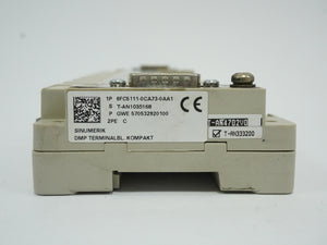 Siemens 6FC5111-0CA73-0AA1 SINUMERIK 840C/840CE DMP Terminal Block Compact