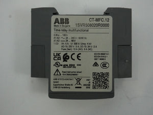 Abb 1SVR508020R0000 CT-MFC.12 Time Relay Multifunctional Batch of 3pcs.