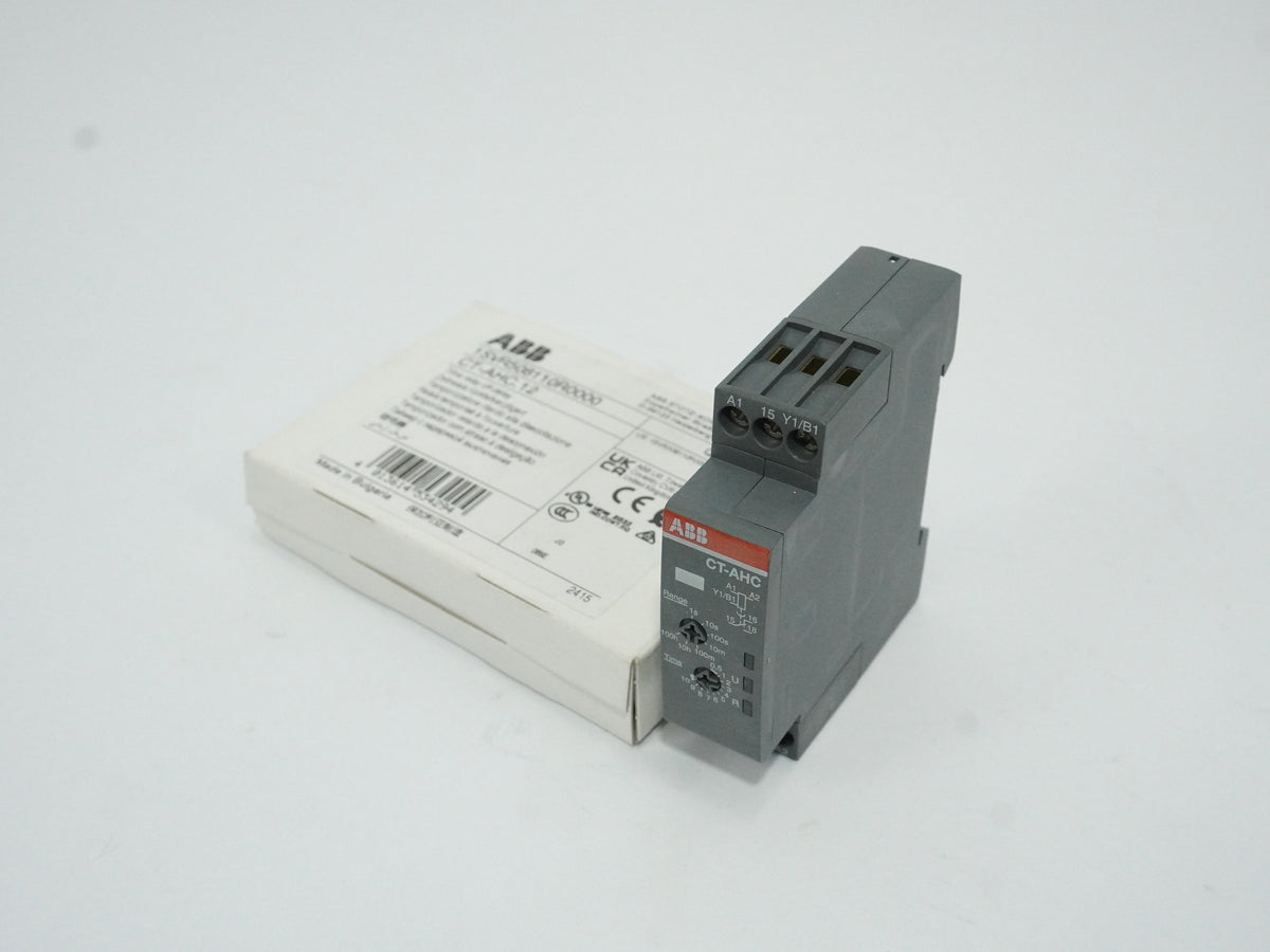Abb 1SVR508110R0000 CT-AHC.12 Time Relay Off-Delay Batch of 4pcs.