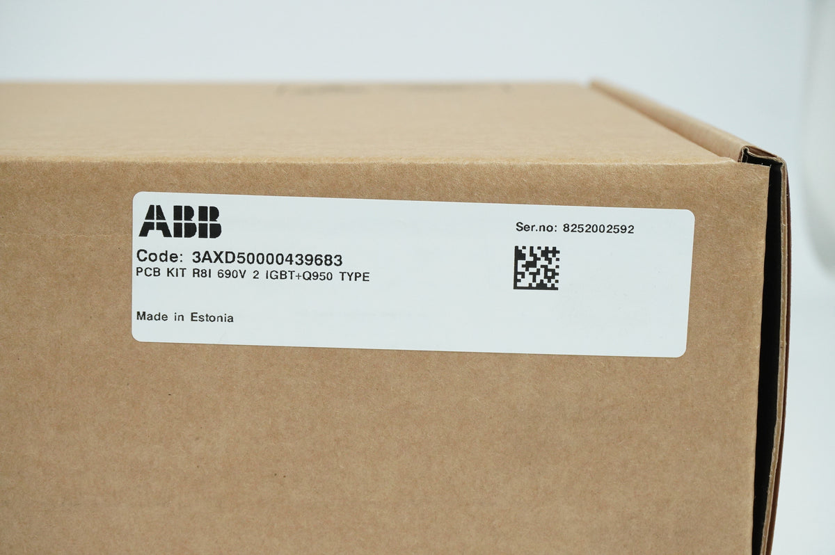 Abb 3AXD50000439683 PCB KIT R8I 690V 2 IGBT+Q950 TYPE