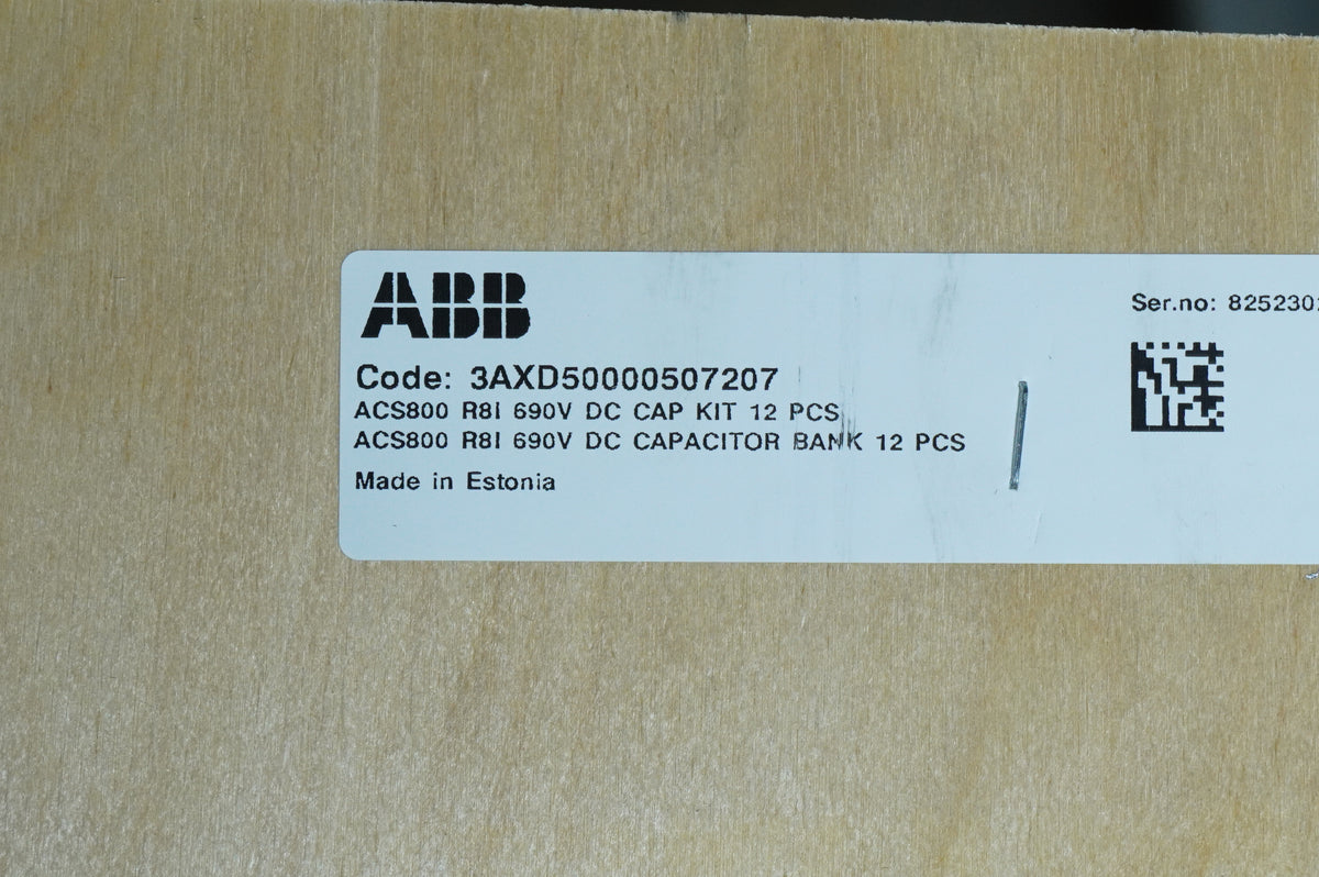 Abb 3AXD50000507207 ACS800 R8I 690V DC Capacitor Unit, PF6000