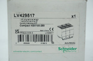 Schneider Electric LV429517 Compact NSX100-250 3P Long Terminal Shield