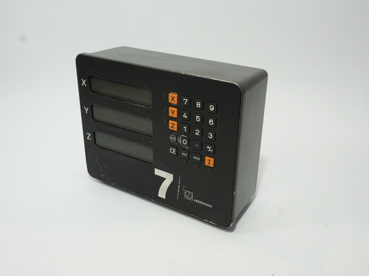 Heidenhain 257 874 01 VRZ 750 C  3-axis Digital Readout (DRO) Unit