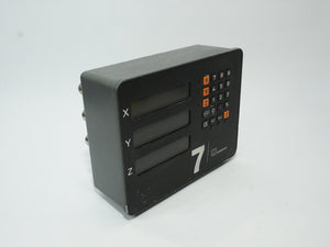 Heidenhain 257 874 01 VRZ 750 C  3-axis Digital Readout (DRO) Unit