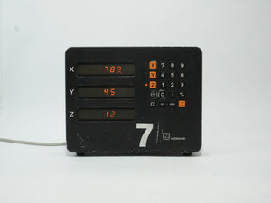 Heidenhain 257 874 01 VRZ 750 C  3-axis Digital Readout (DRO) Unit
