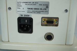 Takagi Seiko LM-50α LM-50A Auto Frontofocometer Lensmeter / Lensometer