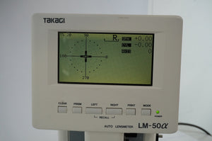 Takagi Seiko LM-50α LM-50A Auto Frontofocometer Lensmeter / Lensometer