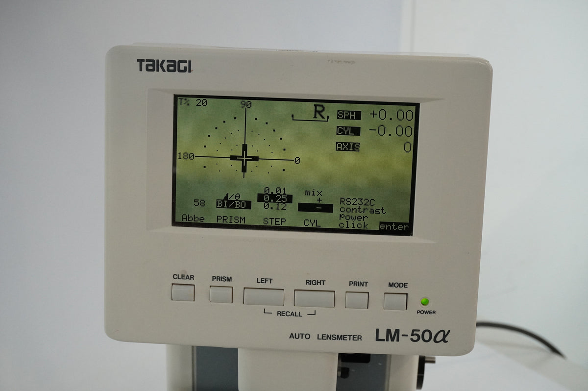 Takagi Seiko LM-50α LM-50A Auto Frontofocometer Lensmeter / Lensometer