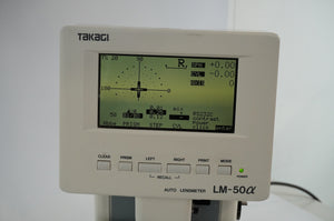 Takagi Seiko LM-50α LM-50A Auto Frontofocometer Lensmeter / Lensometer