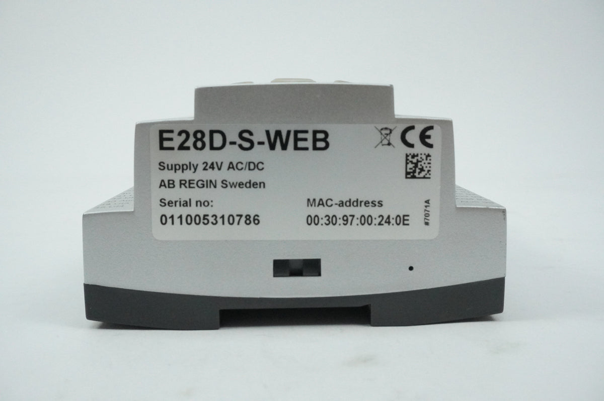 AB Regin E28D-S-WEB Corrigo Ventilation Controller 24V AC/DC