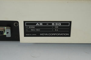 Hoya Corporation AR-530 Professional ophthalmic auto-refractometer CRT