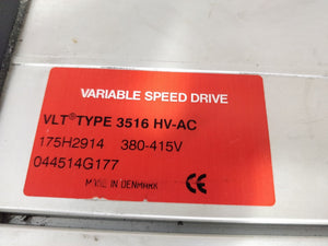 Danfoss 175H2914 VLT 3516 HV-AC Variable Speed Drive