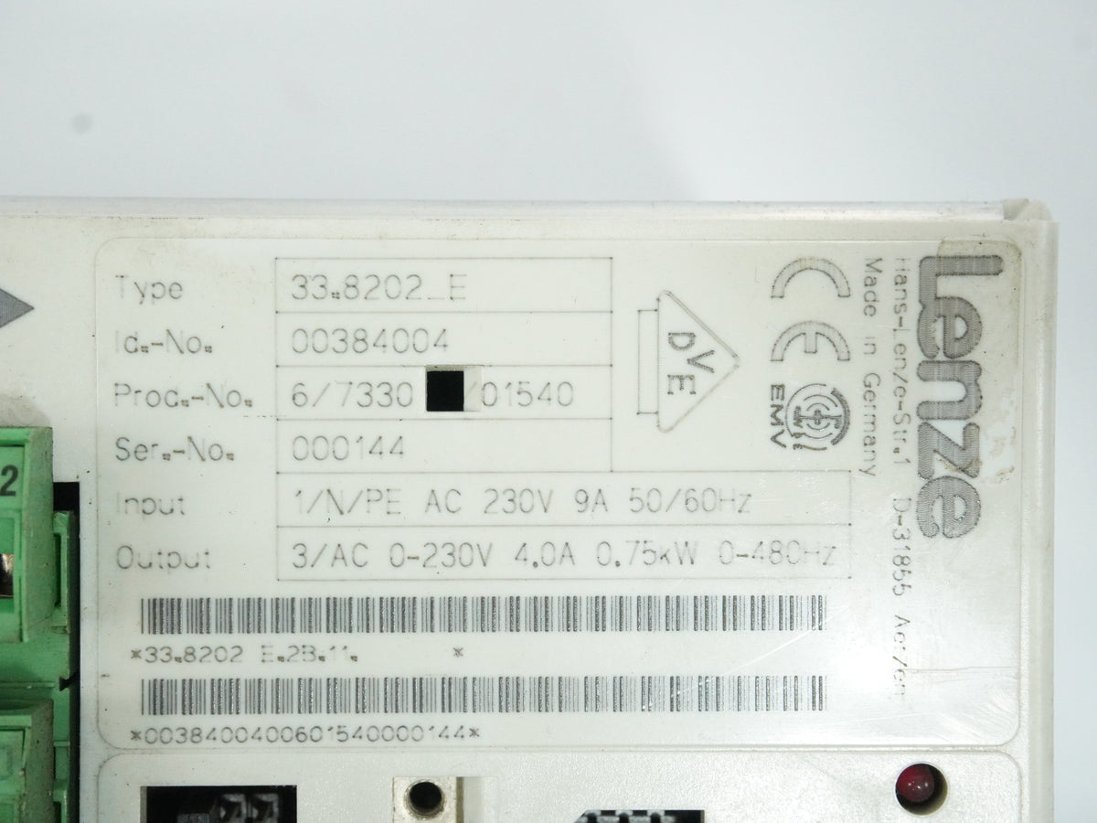 Lenze 33.8202E Frequency Inverter