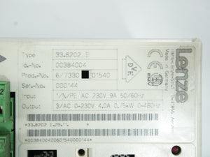 Lenze 33.8202E Frequency Inverter