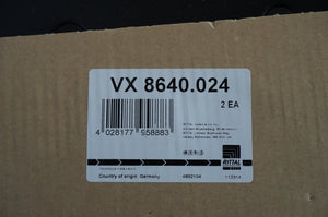 Rittal VX 8640.024 Black Rack Mount Panel