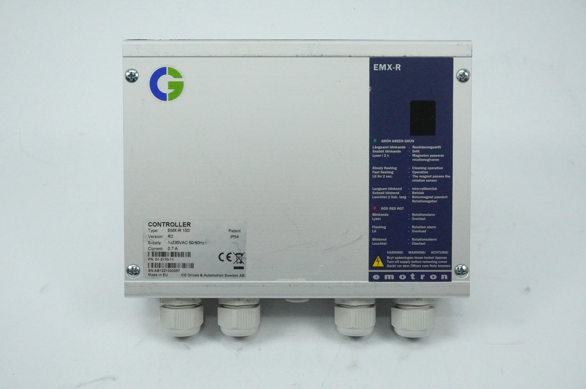 CG Drives & Automation 01-2170-11 Emotron EMX-R 15S Controller Ver. R2