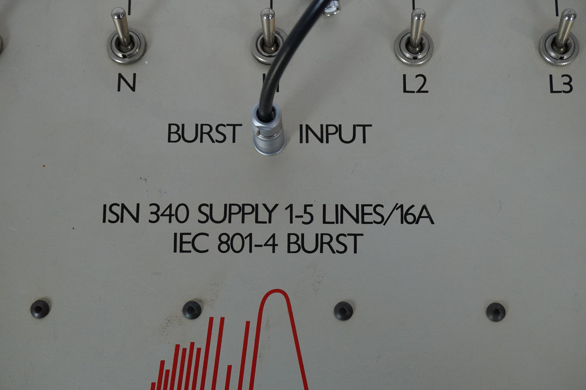 Jyske EMC Lab ISN 340 Burst Coupling Network IEC 801-4 1-4 Lines 16A