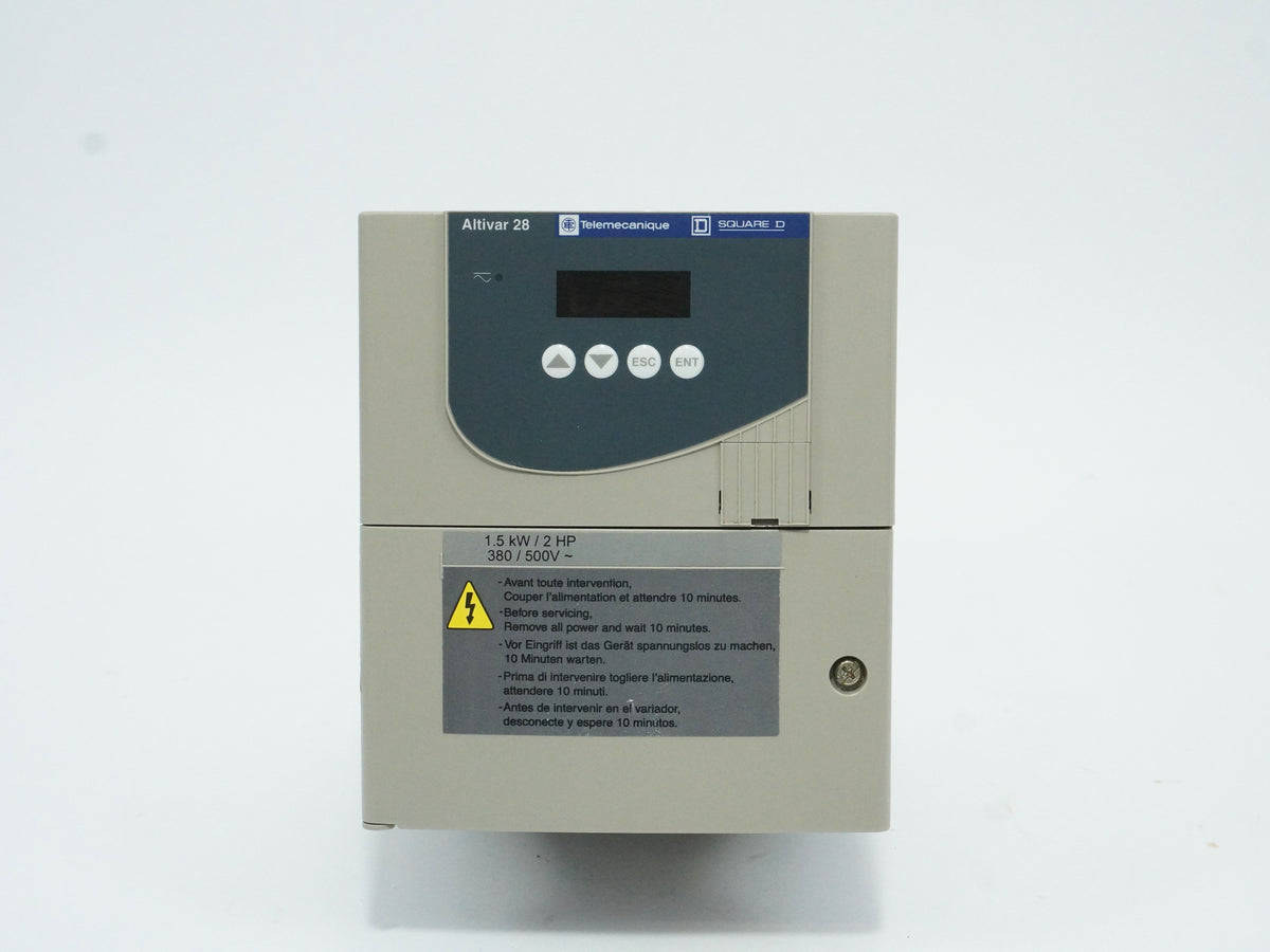 Schneider Electric ATV28HU29N4 Altivar 28 1.5kW / 2HP Variable Speed Drive