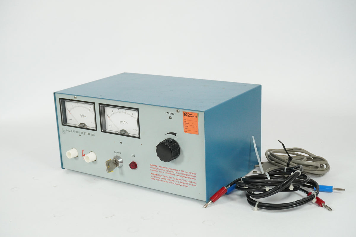 Bang & Olufsen IT3 B&O Insulation Tester 5kV / 5mA High Voltage