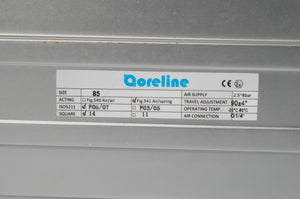 Coreline 162209 Pneumatic Actuator Size 85, Fig.541 Air/Spring, 2,5-8bar
