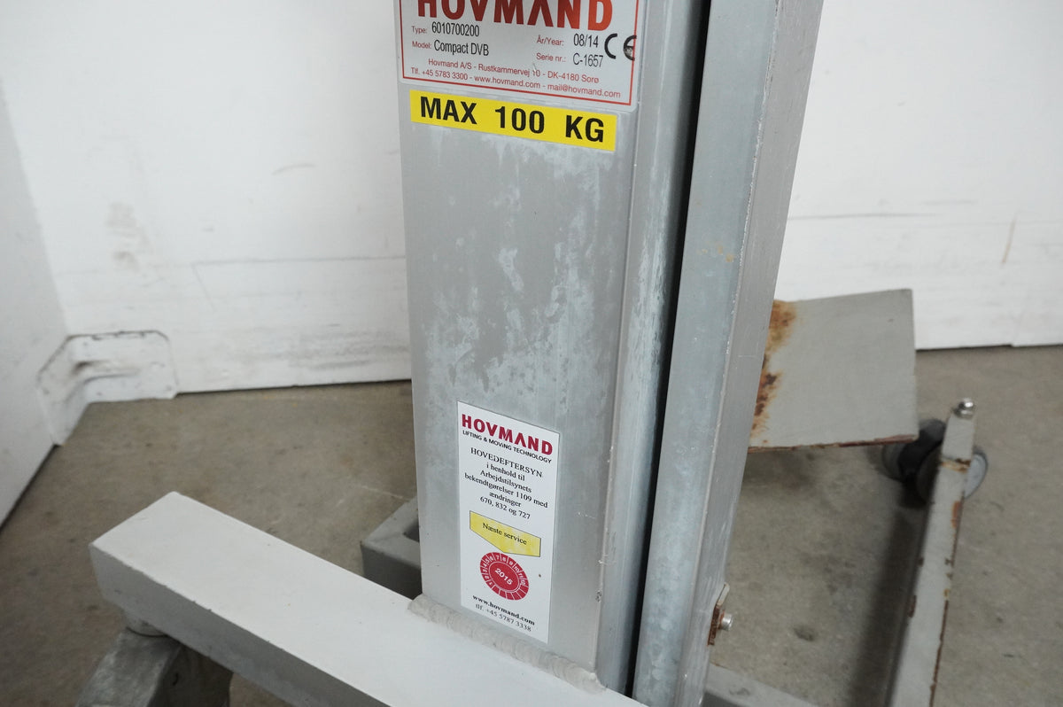 Hovmand 6010700200 Compact DVB Electrical Lifter 100KG - Missing the battery